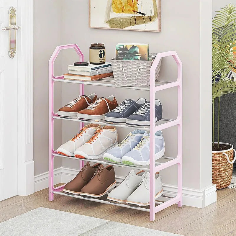 Multi-Layer Dustproof Shoe Rack – Space-Saving Home & Dormitory Shoe Storage Cabinet, Easy Assembly