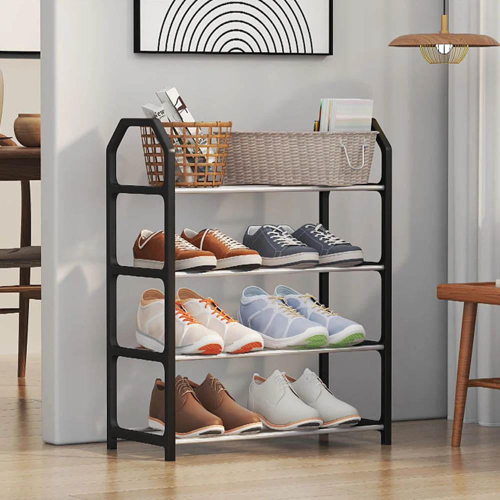 Multi-Layer Dustproof Shoe Rack – Space-Saving Home & Dormitory Shoe Storage Cabinet, Easy Assembly