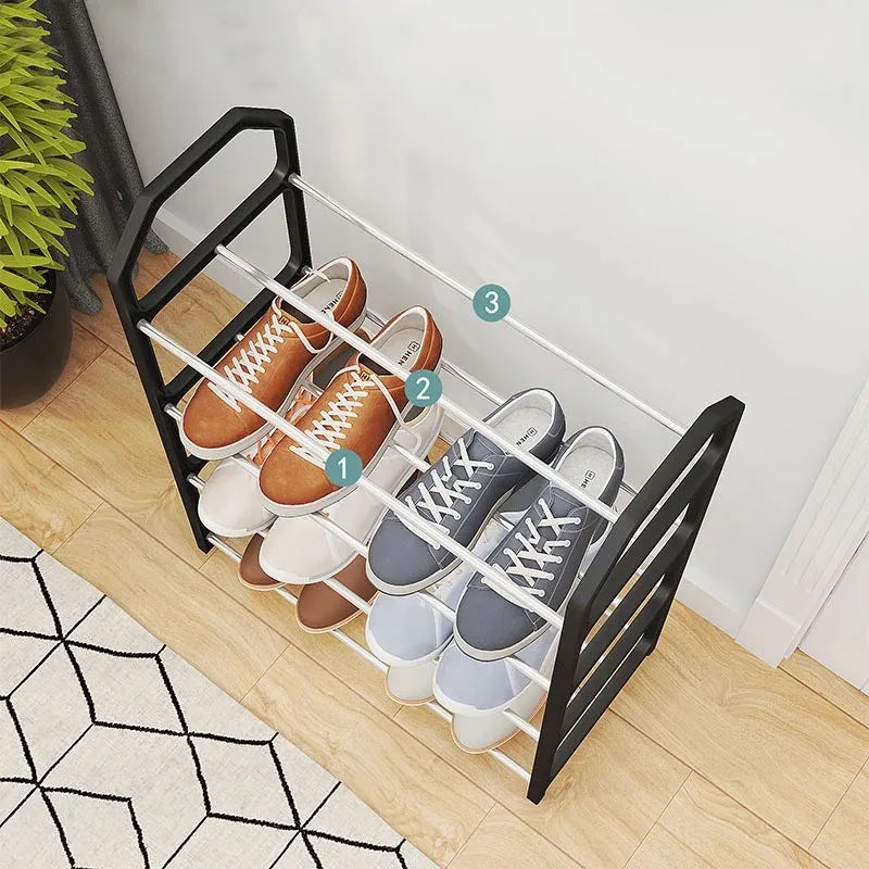 Multi-Layer Dustproof Shoe Rack – Space-Saving Home & Dormitory Shoe Storage Cabinet, Easy Assembly